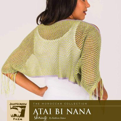 Atai Bi Nana Shrug in Juniper Moon Farm Aine - K-J64-03 - Downloadable PDF