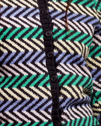 MillaMia Blaze Fair Isle Cardigan PDF