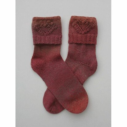 Faded Heart - knitting pattern
