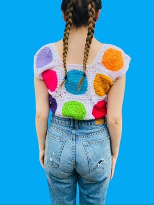 Sun Crochet Top
