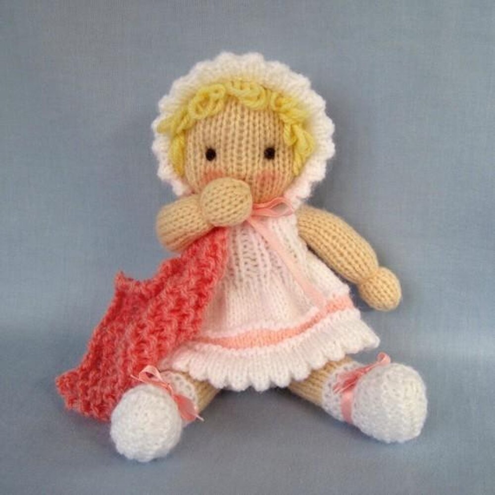 Knitted store baby toy