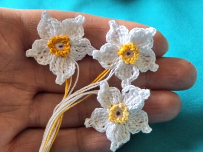 Daffodil flower pattern