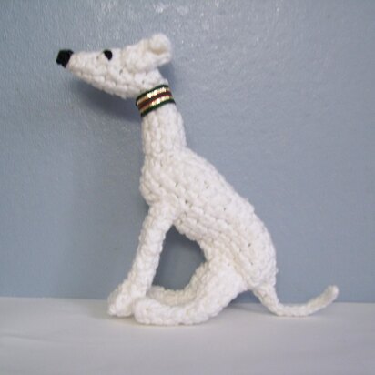 Greyhound Whippet Crochet Sight Hound Dog