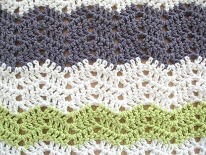 Ripple Stitch Blanket