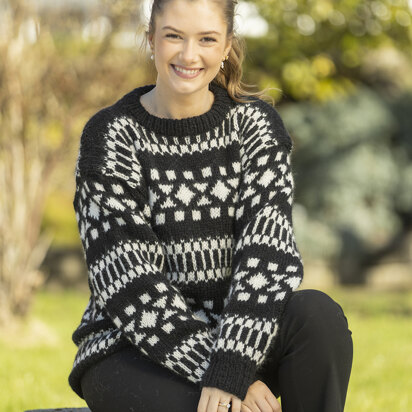 Stokki Sweater in Viking Of Norway - UK-2316-31 - Downloadable PDF