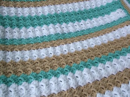 Baby Blanket Tumbling Blocks