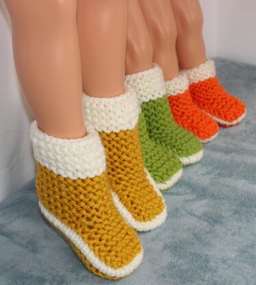 Slippers for the Family Knitting Patterns - In the Loop Knitting
