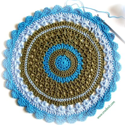 Crochet Doily "SEASIDE"