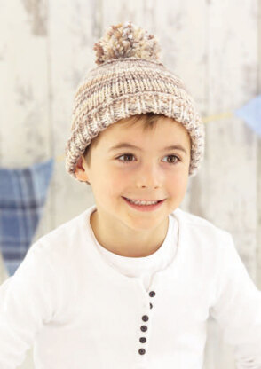 Beret, Helmet and Hats in Sirdar Snuggly Baby Crofter Chunky - 4781 - Downloadable PDF