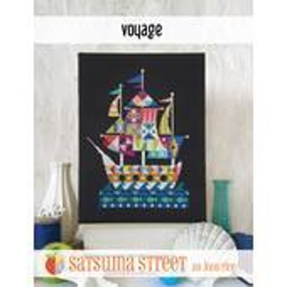 Satsuma Street Voyage Cross Stitch Chart -  Leaflet