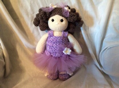 Sweet Lavender and Daisy Ballerina