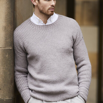 Gandy Jumper in Rowan Alpaca Soft DK - RM007-00016-DEP - Downloadable PDF