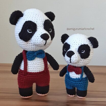 Panda and mini panda