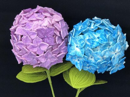 Crochet Hydrangea Pattern