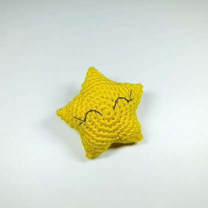 Sleepy Smiling STAR Amigurumi