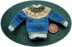 1:12th scale Icelandic style sweater with horses