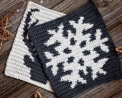 Winter Potholders