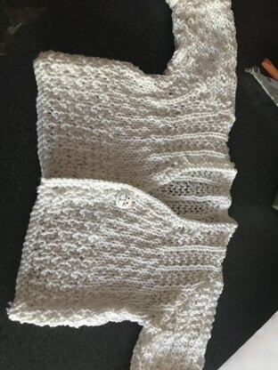 Cardigan for first granddaughter