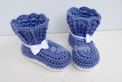 Baby Booties - Emily