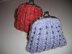 Ribbed and beaded coin purse