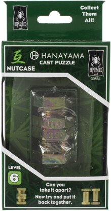 University Games Hanayama Cast Puzzles - Nutcase Level 6