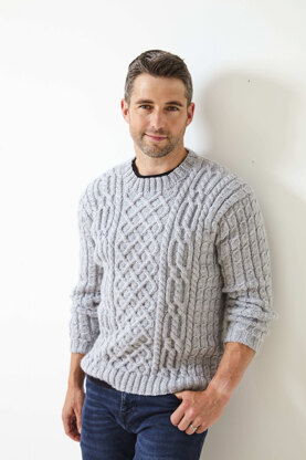 Men in King Cole Fashion Aran - 5951 - Leaflet | LoveCrafts