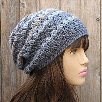 Grey Crochet hat