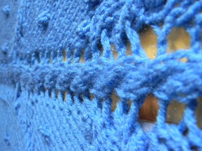Blueberry Waffle Pie Shawl