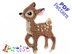 Deer Baby Applique