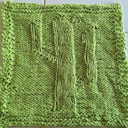 Cactus Washcloth