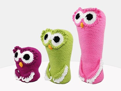 Owl Trio - Amigurumi