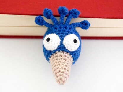 Peacock Bookmark Crochet Pattern