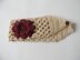 Rose granny square headband