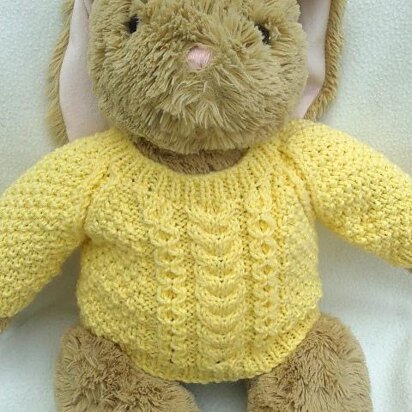 Teddy bear Aran Sweater