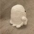 Crochet fluffy ghost