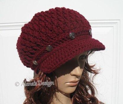 Pom-Pom Slouchy Hat