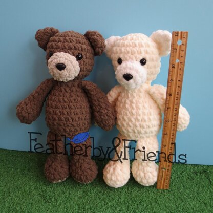 Cuddle Teddy Bear Amigurumi Crochet Plush