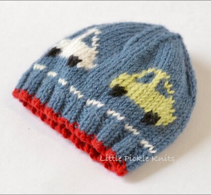 Little Cars Rib Hat