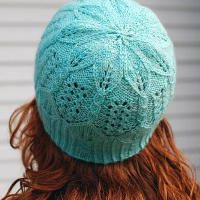 Peppermint Leaves - knitting pattern