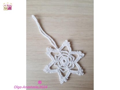 Crochet snowflake 94