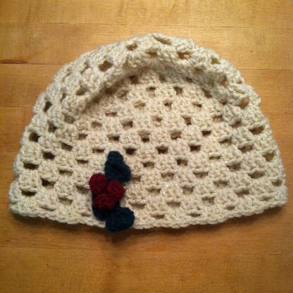 Simple Granny Square Hat