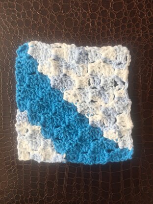 C2C Scrappy Dishcloth