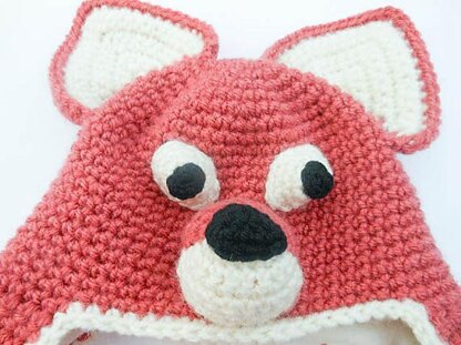 Fox Hat with Paws