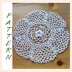 Antique rose doily