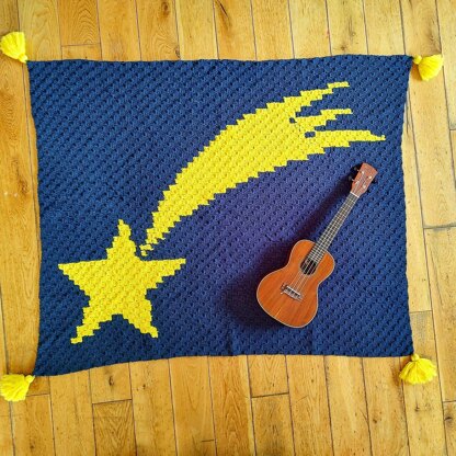 Shooting Star C2C Blanket