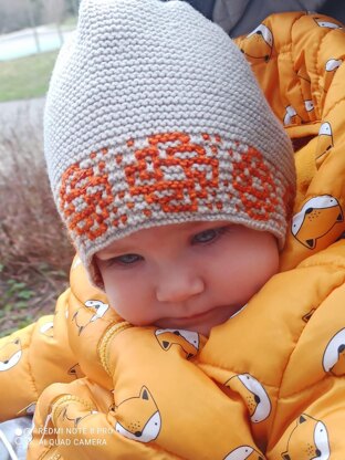 Salmene baby bonnet