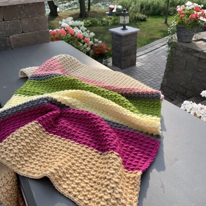 "Colors and Cuddles" Baby Blanket