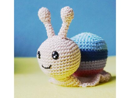 Crochet pattern snail Smarty