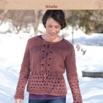Nöelle Pullover in Classic Elite Yarns Giselle - Downloadable PDF