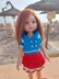 12-inch Dolls Shirt und Skirt